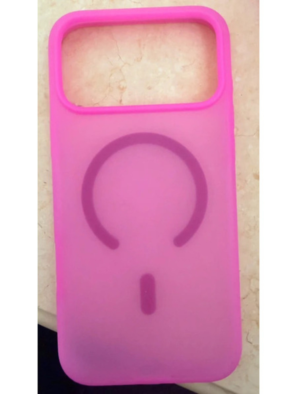 Pink Jelly Apple 17 Pro Max Case